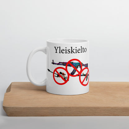 "yleiskielto" valkoinen printtimuki